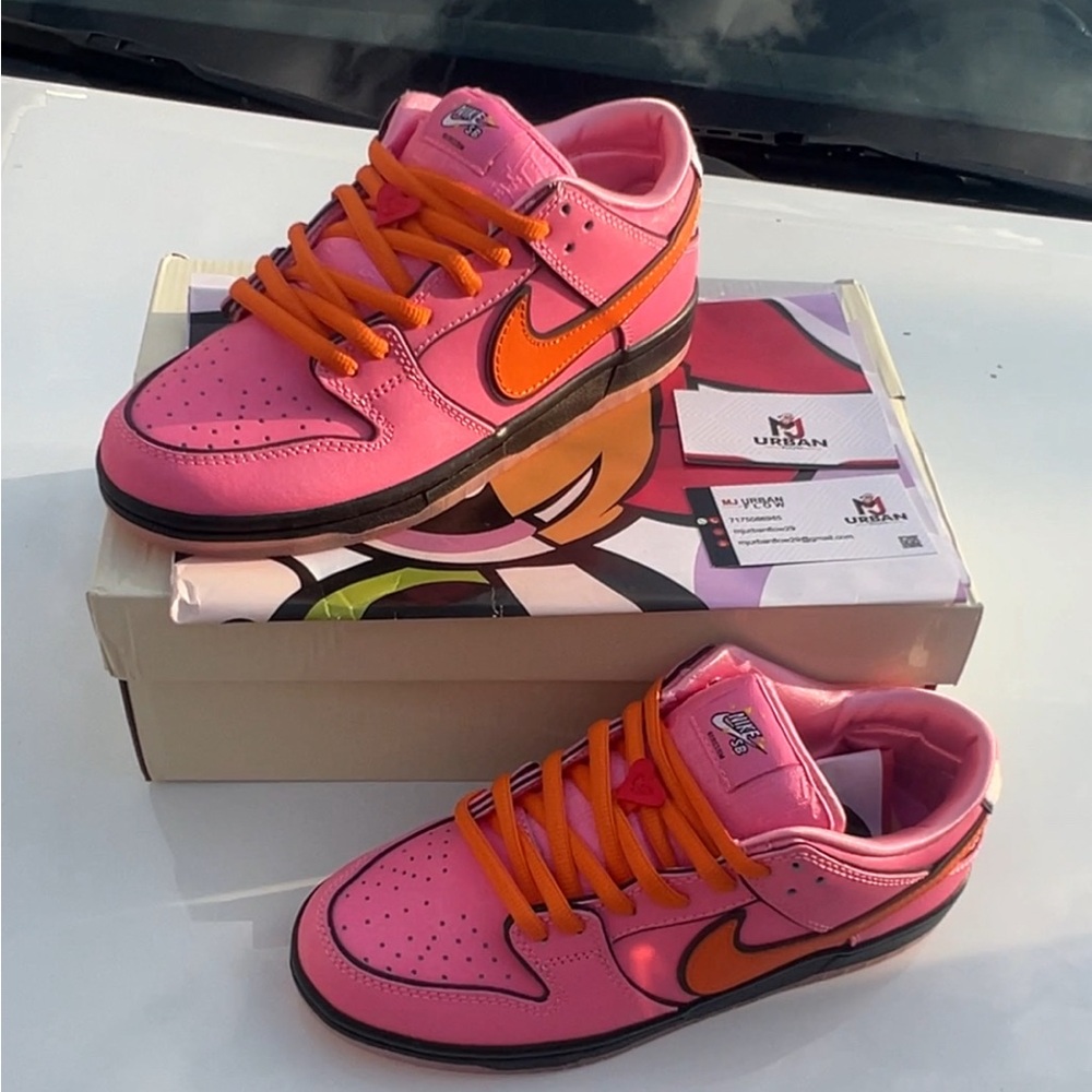 COPY - Nike dunk power puff girls, women sizes 9
